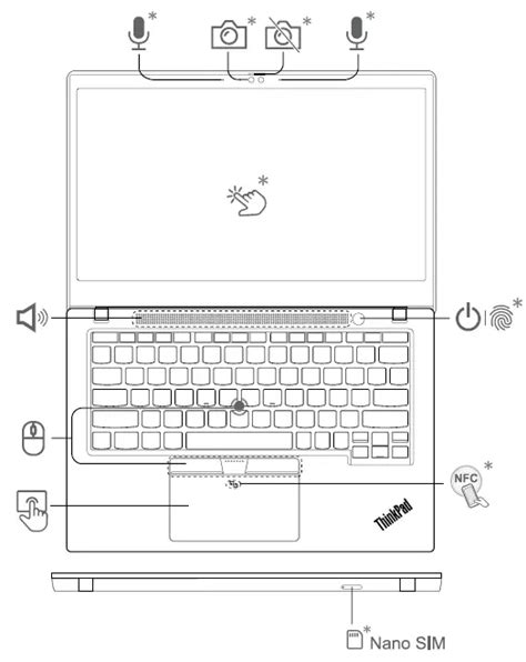 Lenovo T S Gen Portable Laptop User Guide