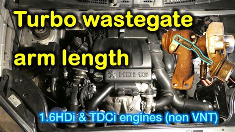 How To Adjust The Wastegate Arm Length In Hdi Tdci Non Vnt Turbo