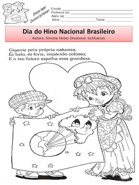 Simone Helen Drumond HINO NACIONAL BRASILEIRO ILUSTRADO 13