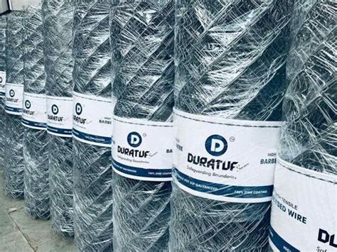 High Tensile Galvanized Hot Dip Chain Link Mesh X Feet Silver Color Kg Weight