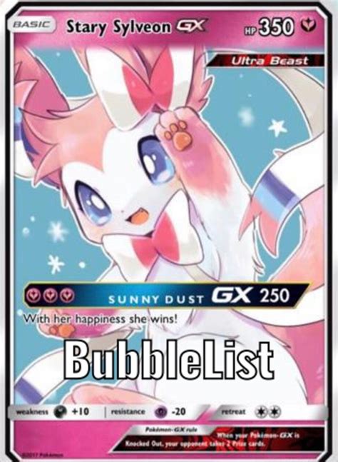 Stary Sylveon Pikachu Ash Vmax Gaming Shining Gx Ex M Mega Etsy