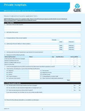 Fillable Online Professional Indemnity Insurance Proposal Form Private