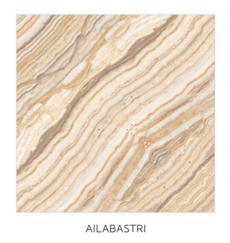 Glossy Square Ailabastri Ceramic Vitrified Floor Tile Size 600x600mm