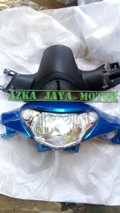 Batok Pala Depan Belakang Motor Yamaha Mio Smile New Warna Biru Dan