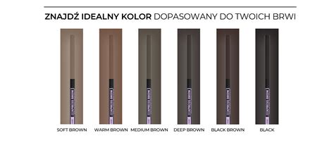 Maybelline Brow Ultra Slim Automatyczna Kredka Do Brwi Makeup Pl