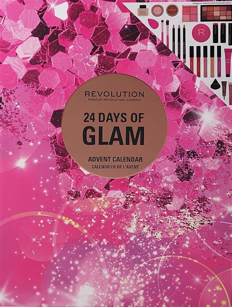 Zestaw Kalendarz Adwentowy Produkty Makeup Revolution Days Of