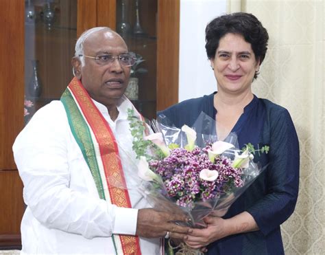 Sonia Gandhi Congratulates Kharge On Winning Congress Presidential