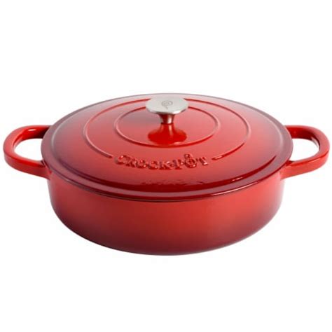 Crock Pot Artisan 5-Quart Braiser - Scarlet Red, 5 qt - Kroger