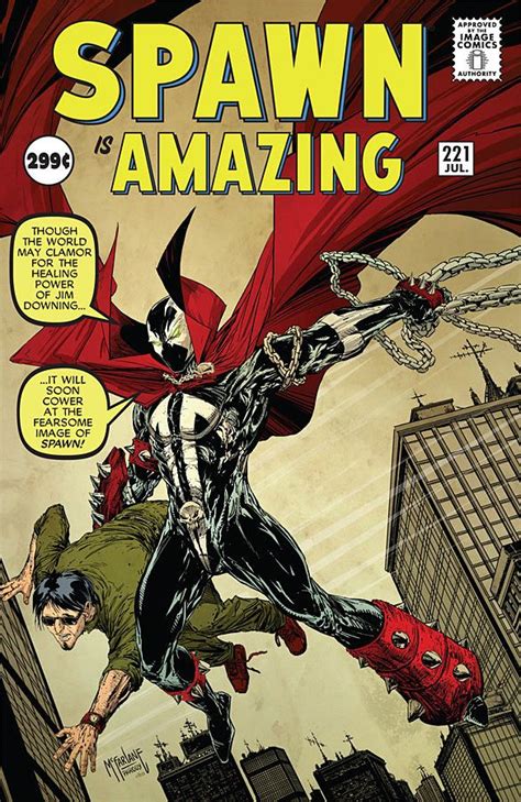 Spawn 221 Cover A An Homage To The Cover Of Amazing Fantasy 15