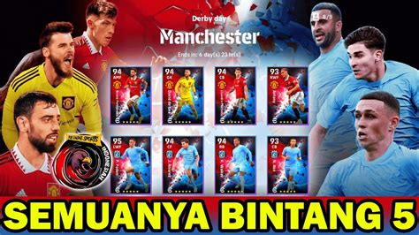 ADA EVENT DERBY MANCHESTER SEMUA PEMAIN BINTANG 5 AYO KITA COBA DAN