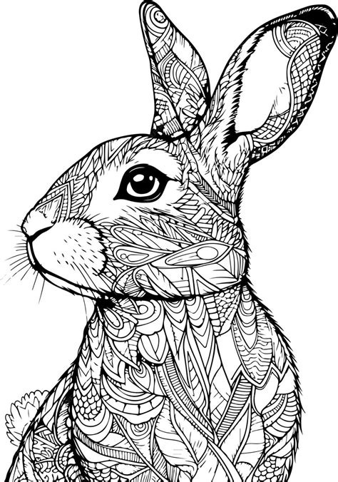 Premium Vector | Cute rabbit hand drawing illustration