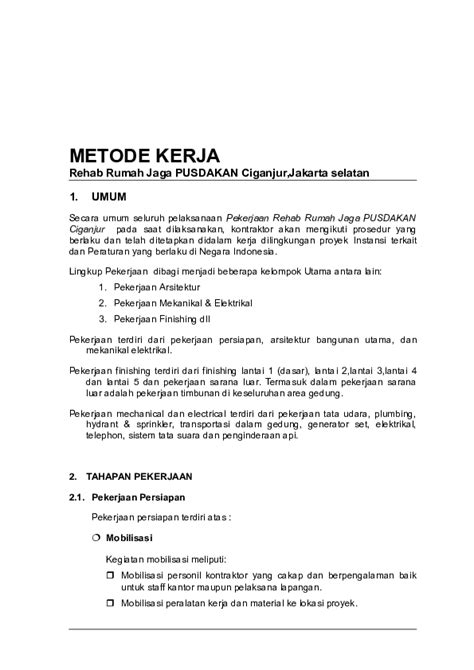 Doc Metode Kerja