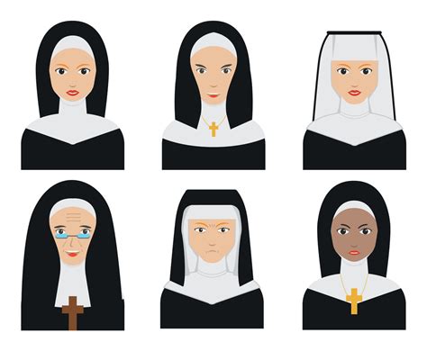 Nun Vector at Vectorified.com | Collection of Nun Vector free for ...