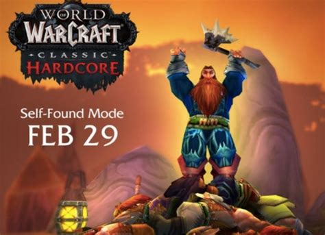 WoW Classic Hardcore Self Found Mode MMOJUGG