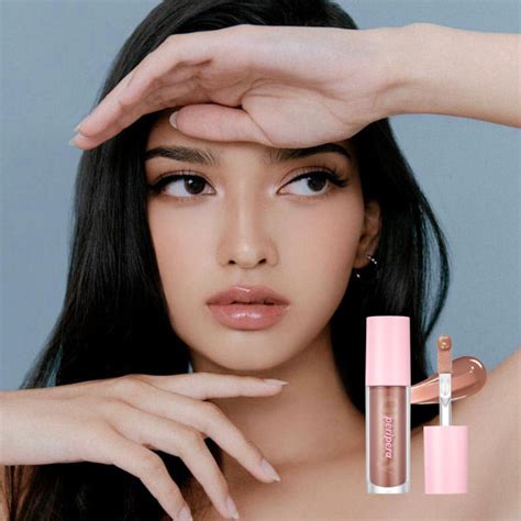 Peripera Ink Glasting Lip Gloss Edge Nude Rosa Vainilla