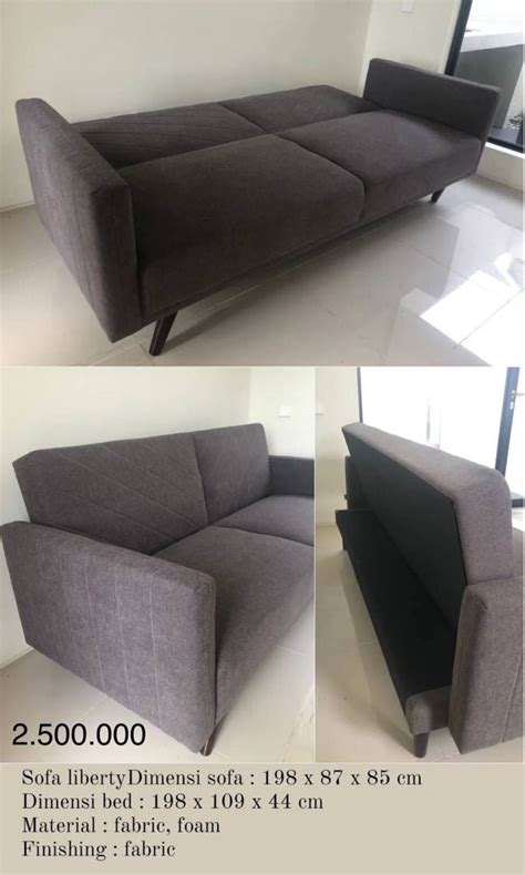 Sofa Bed Informa New Perabotan Rumah Di Carousell