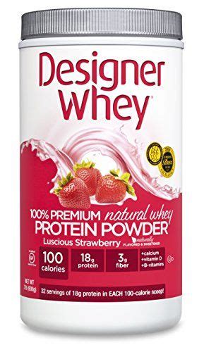 Premium Whey Protein Powder Luscious Strawberry Flavor