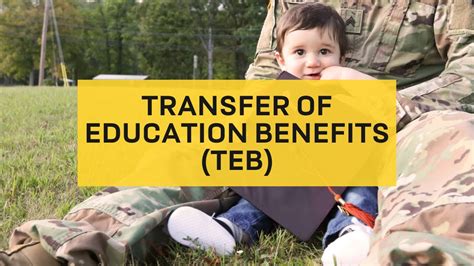 Transfer Of Education Benefits Teb Post 9 11 Gi Bill® Youtube