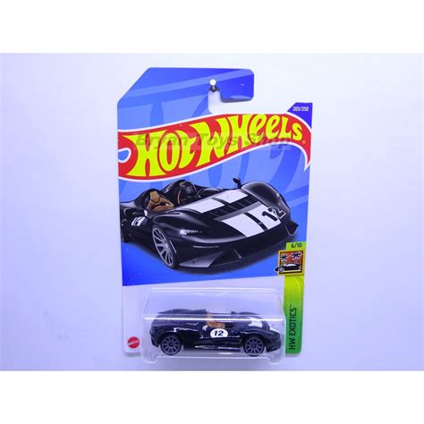 Jual Hot Wheels McLaren ELVA Hitam No Shopee Indonesia