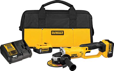 DEWALT 20V MAX XR Angle Grinder With Kickback Brake Slide Switch 4 1