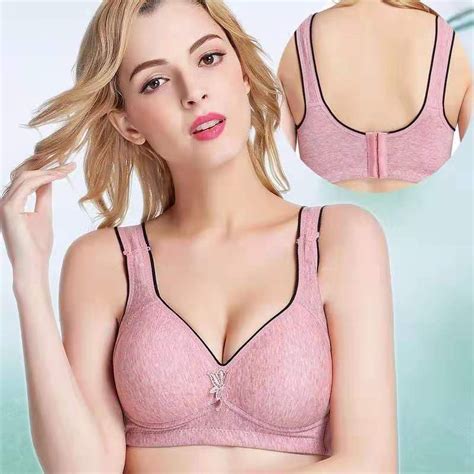 Women Underwear Adjustable Lingerie Soft Cotton Bras Deep V Girl S Bh