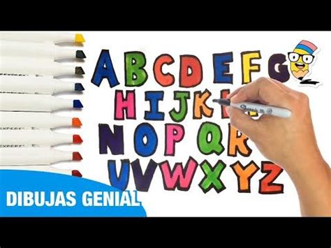 Dibuja Y Colorea El Abecedario Abc Dibujos Para Ni Os Como