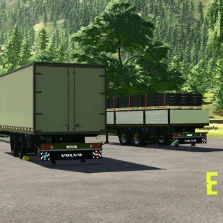 Edm Volvo Trailer Lange Versie Met Autoload V Fs Mod Fs Mod