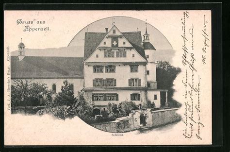 Ak Appenzell Blick Auf Das Schloss Kaufen Auf Ricardo