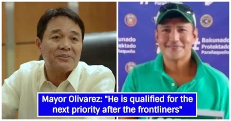 Mark Anthony Fernandez Eligible Na Mabakunahan Agad Ayon Kay Mayor