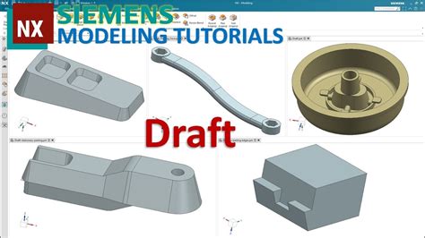 Siemens Nx Modeling Tutorials How To Use Draft Command To