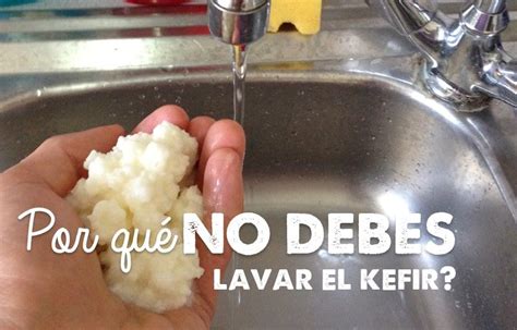 Por que NO hay que lavar el kéfir Kefir recipes Kefir Comida fitness