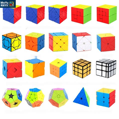 MoYu Speed Cube 2x2x2 3x3x3 Cube Fisher Cube Pyraminx Megaminx Skewb