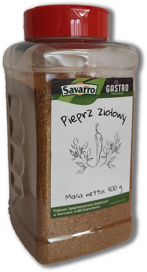 Pieprz ziołowy Savarro Gastro Professional słoik 500 g Inny