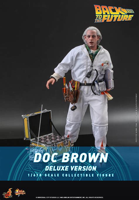 Hot Toys MMS 609 610 Back To The Future Doc Brown Hot Toys Complete Checklist