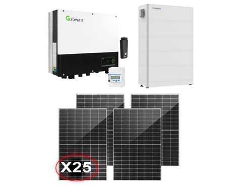 Deal 10 KW Photovoltaikanlage Mit 10 KWh LiFePo4 Solarspeicher Von