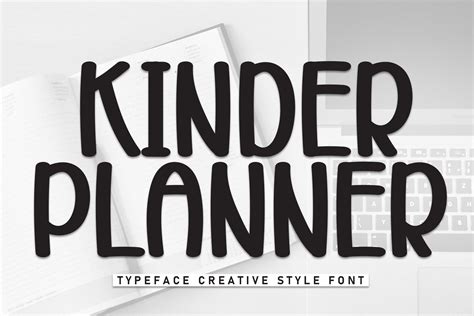 Kinder Planner Font By Roronoa Zoro S P D Creative Fabrica