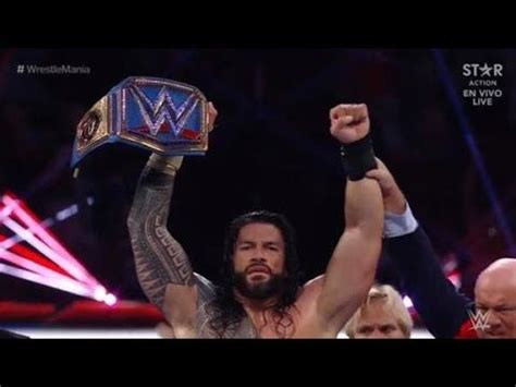 Roman Reigns Vs Edge Vs Daniel Bryan Universal Championship Match WWE