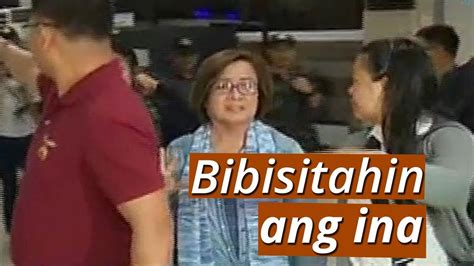 UB Sen De Lima Nasa Legazpi Albay Na Para Bisitahin Ang Inang May