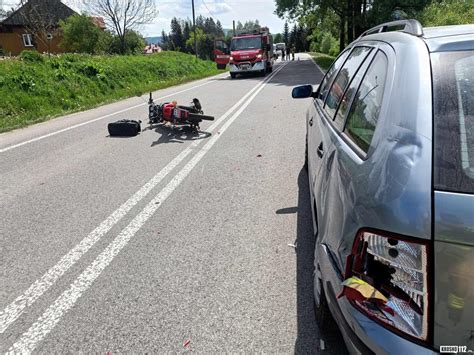 Daliowa Wypadek Z Udzia Em Motocyklisty