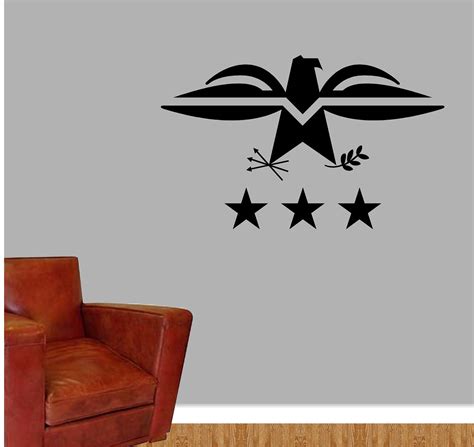 Eagle Wall Vinyl Decal Flying Eagle Wall Vinyl Sticker - Etsy