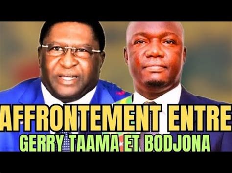 Togo Affrontement Entre Gerry Taama Et Pascal Bodjona C Est Chaud