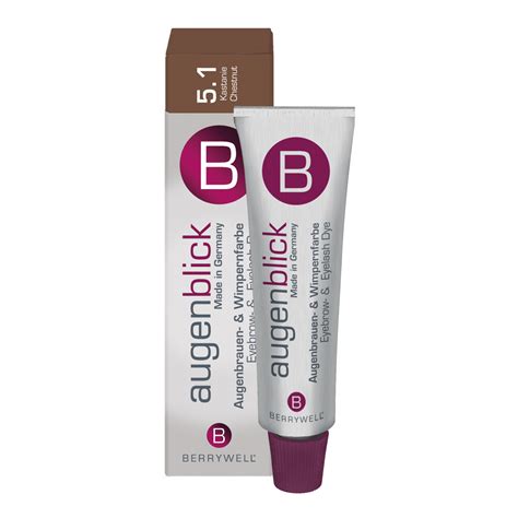 Краска для бровей и ресниц Berrywell тон 5.1 Каштан EYEBROW & -LASH DYE ...