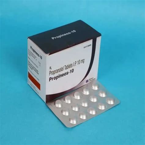 Propranolol Hydrochloride Tablet Mg At Rs Stripe In Nagpur Id