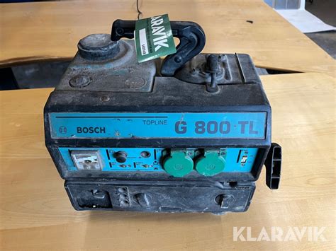 Bosch G 800 TL, Rebild, Klaravik auktioner