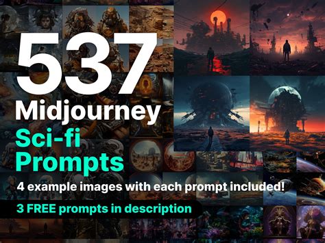 Midjourney Prompts For Sci Fi Ai Art Prompts Best Etsy Uk