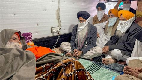 Farmer Leader Jagjit Singh Dallewals Health Critical As Hunger Strike