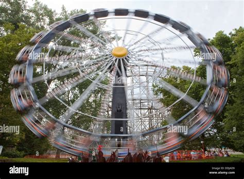 Cedar Point Amusement Park Is Pictured In Sandusky Ohio Stock Photo