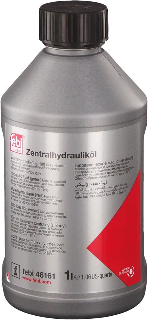 febi bilstein 06161 Hydraulic Fluid for hydraulic central, power steer ...