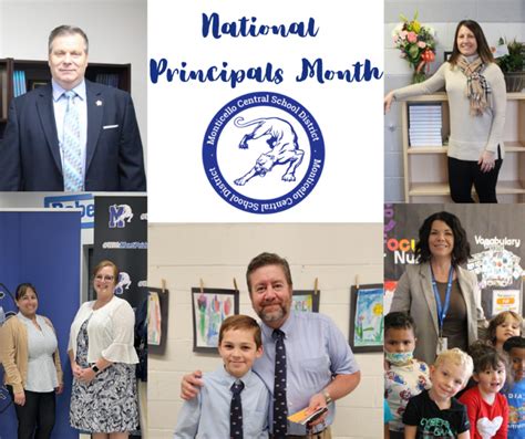 Mcsd Recognizes Its Principals During National Principals Month