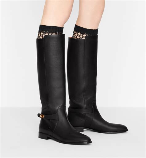 Dior Empreinte Boot Black Supple Calfskin Dior